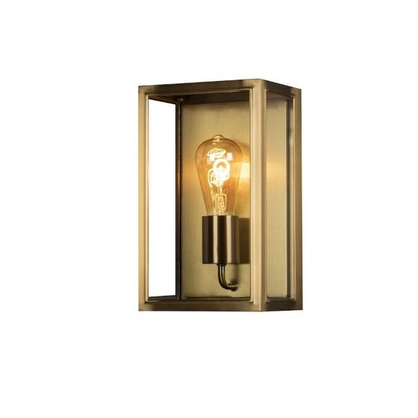 Konstsmide Moderne buiten wandlamp Carpi 30 cm brons