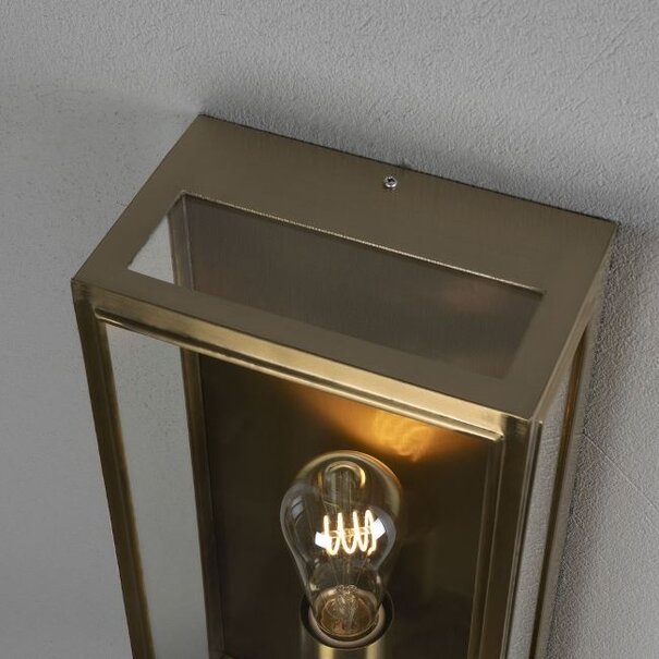 Konstsmide Moderne - Buiten Wandlamp - Brons - 40 cm - Carpi