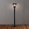 Konstsmide Moderne staande buitenlamp Modena 1-lichts zwart