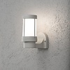 Konstsmide Moderne buiten wandlamp Siena 1-lichts 23,5 cm grijs