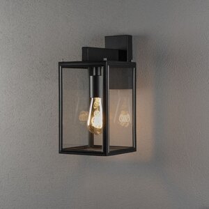 Konstsmide Moderne buiten wandlamp Carpi 33 cm zwart