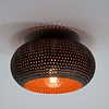 BelaLuz Industriële plafondlamp Cambal 1-lichts zwart bruin