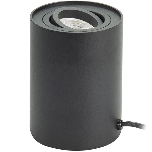 Moderne tafellamp Rebel 1-lichts zwart