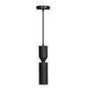 ETH Moderne hanglamp Pencil 2-lichts mat zwart