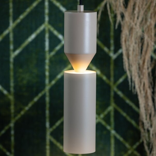 ETH Moderne hanglamp Pencil 2-lichts mat zand