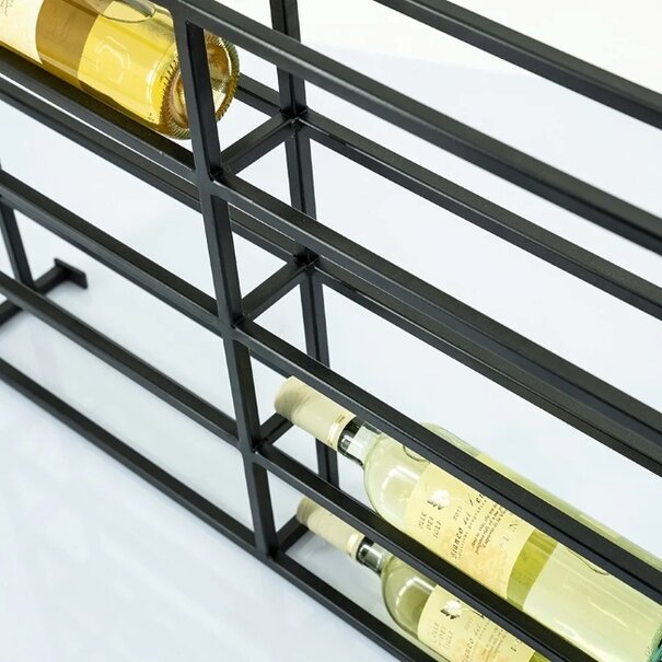 By Boo Industriele - Moderne - Wine rack - Zwart - Mex