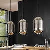 BelaLuz Moderne hanglamp Droid 3-lichts chrome glas