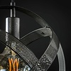 BelaLuz Industriële hanglamp Cosmo 3-lichts charcoal