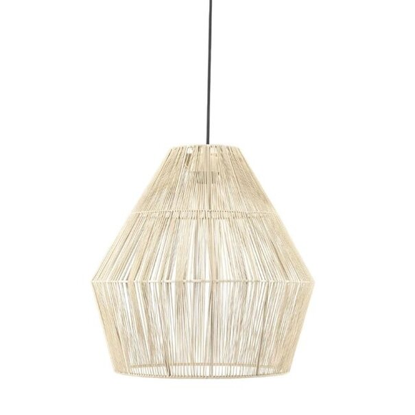 By Boo Landelijke - Ibiza Stijl - Hanglamp - Naturel - 1 Lichts - Aya 3