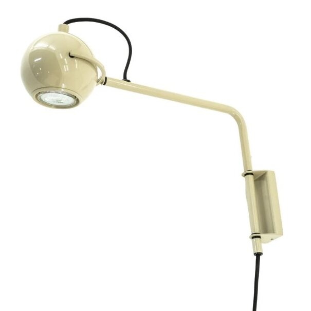 By Boo Moderne - Retro - Wandlamp - Beige - 1-lichts - Camera