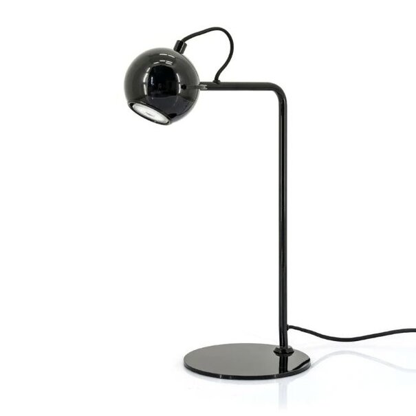 By Boo Moderne - Retro - Tafellamp - Zwart - 1-lichts - Camera