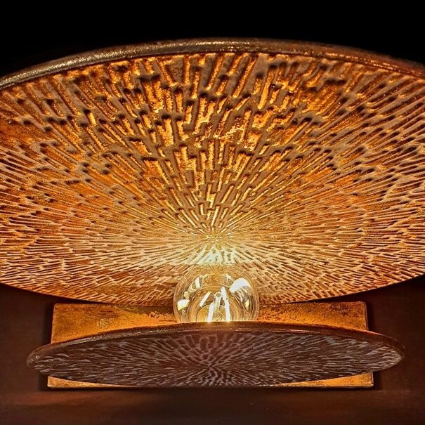 BelaLuz Industriële Moderne tafellamp Altin small 1-lichts goud
