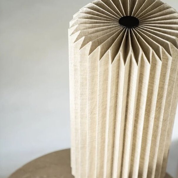 By-Boo Landelijke Design tafellamp Zuki 1-lichts naturel