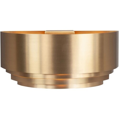 Moderne wandlamp Elena 1-lichts messing