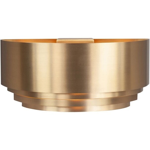 Highlight Moderne wandlamp Elena 1-lichts messing