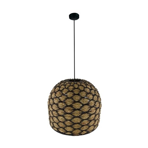 Landelijke Ibiza Stijl hanglamp Lexie Ø38 cm naturel