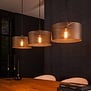 Industriële - Vintage - Hanglamp - 3 lichts - Charcoal - Mite