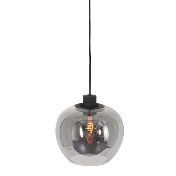 Steinhauer Moderne - Hanglamp - Zwarte Smoke - 1 Lichts - Lotus