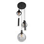 Moderne - Hotel Chique - Hanglamp - 5-lichts - Zwart - Kokers - Bollique