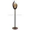 Ztahl Design vloerlamp Omegna 1-lichts platinum