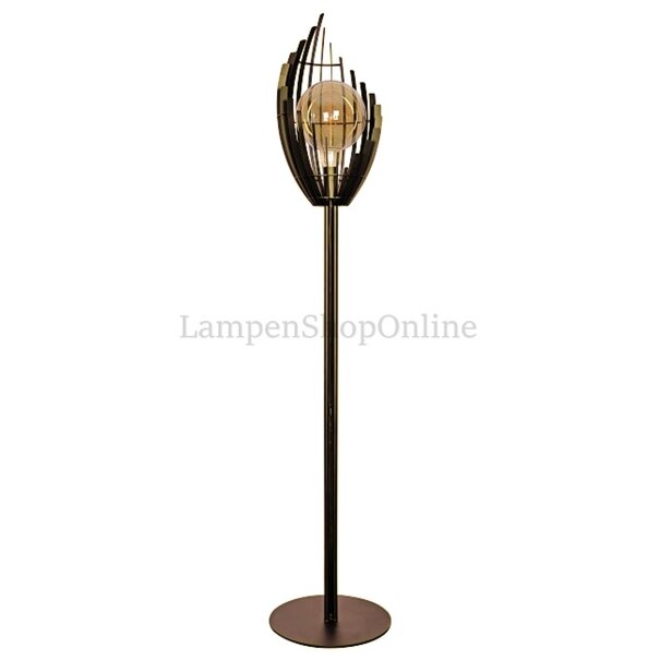 Ztahl Design vloerlamp Omegna 1-lichts platinum