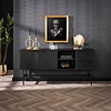 BelaLuz Landelijke Moderne Stripes Dressoir 170 cm mangohout