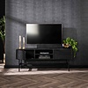 BelaLuz Moderne TV meubel Stripes 140 cm mangohout
