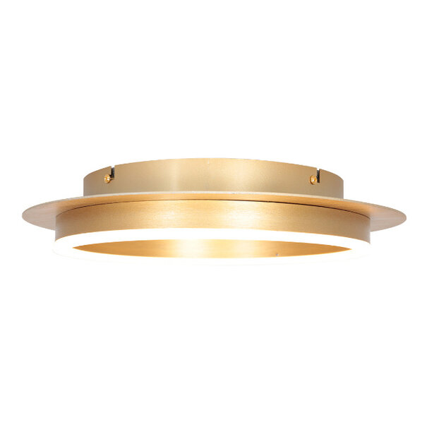Steinhauer Moderne Design plafondlamp Ringlux Ø32 cm goud