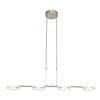 Steinhauer Moderne Industriële Hanglamp Turound staal met helder glas