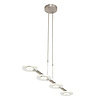 Steinhauer Moderne Industriële Hanglamp Turound staal met helder glas