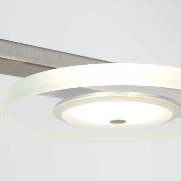 Steinhauer Moderne Industriële Hanglamp Turound staal met helder glas