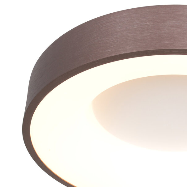 Steinhauer Moderne plafondlamp Ringlede Ø30 cm brons