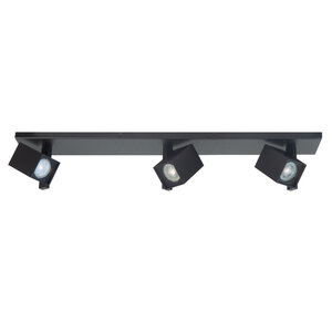 Highlight Moderne Industriële opbouwspot Oslo 3-lichts zwart