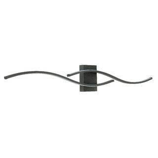 Wandlamp Onda 1 lichts zwart