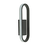 Highlight Moderne Design wandlamp Anello 1-lichts zwart