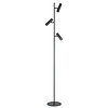 Highlight Moderne Industriële vloerlamp Trend 3-lichts zwart