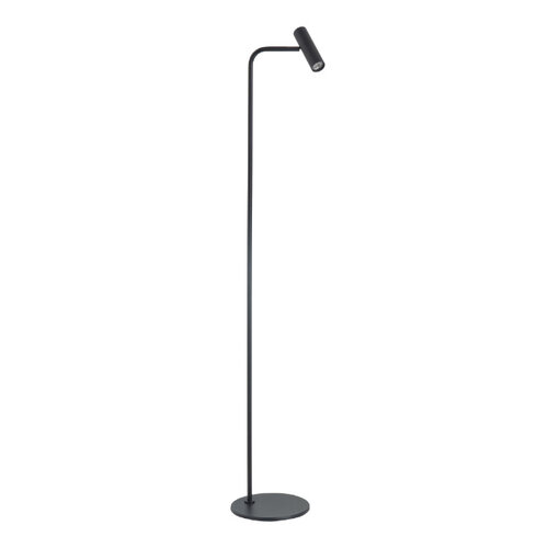 Moderne minimalistische vloerlamp Trend 1-lichts zwart