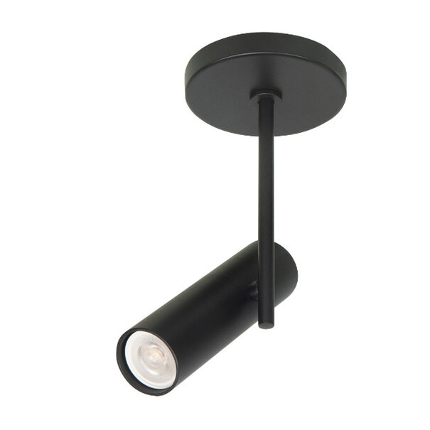 Highlight Moderne Industriële opbouwspot Trend 1-lichts zwart