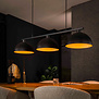 Industriële - Moderne - Hanglamp - 3 Lichts - Charcoal - Strice