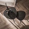 BelaLuz Moderne Industriële bijzettafel Monte 2 set Keramisch