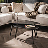 BelaLuz Moderne Industriële salontafel Monte 2 set Keramisch