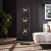 BelaLuz Moderne vloerlamp Cosmo 3-lichts charcoal