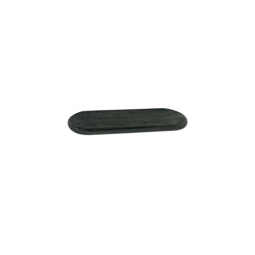 Landelijke Wandplank Tre 1 49 cm zwart mangohout