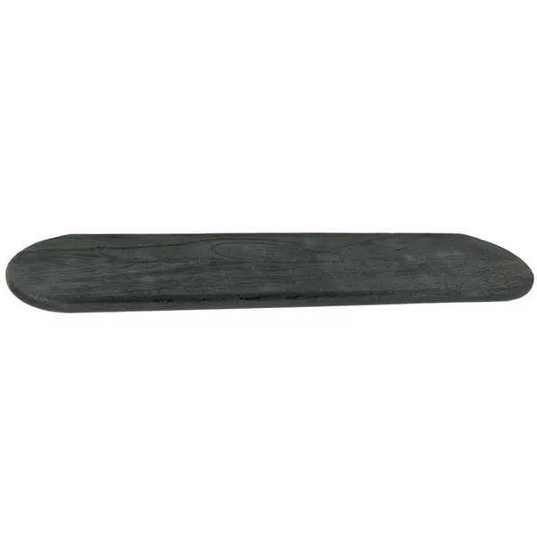 By-Boo Landelijke Wandplank Tre 3 100 cm zwart mangohout