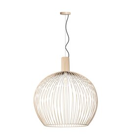 Hanglamp Wire 1-lichts Ø60 cm mat zand