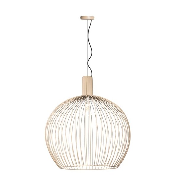 ETH Moderne Design Hanglamp Wire 1-lichts Ø60 cm mat zand