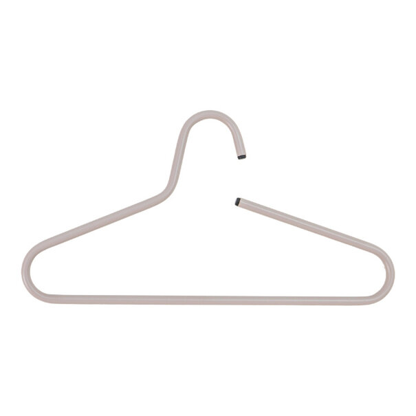 BelaLuz Moderne Kledinghangers Polo Silky taupe staal