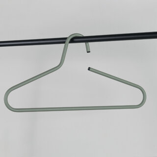 Kledinghangers Polo set van 5 Dusty Green Staal