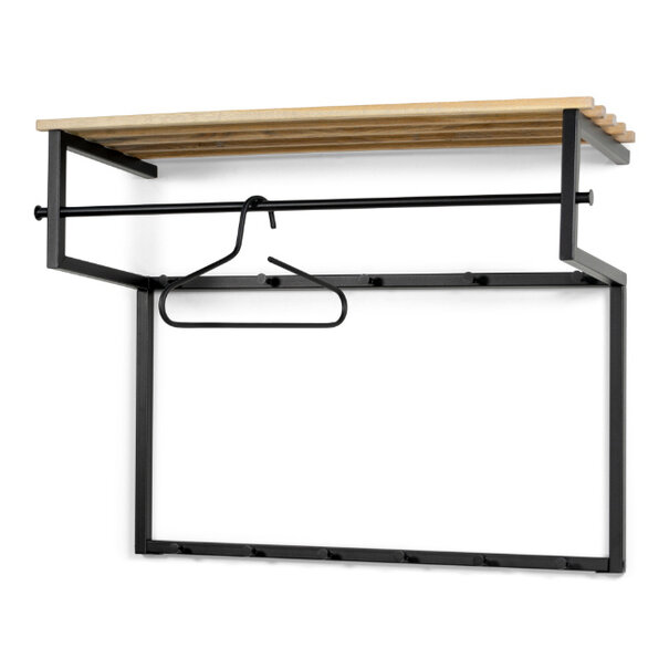 BelaLuz Moderne Industriële kapstok Rizzoli XL zwart