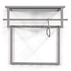 BelaLuz Moderne Industriële kapstok Rizzoli Silky taupe